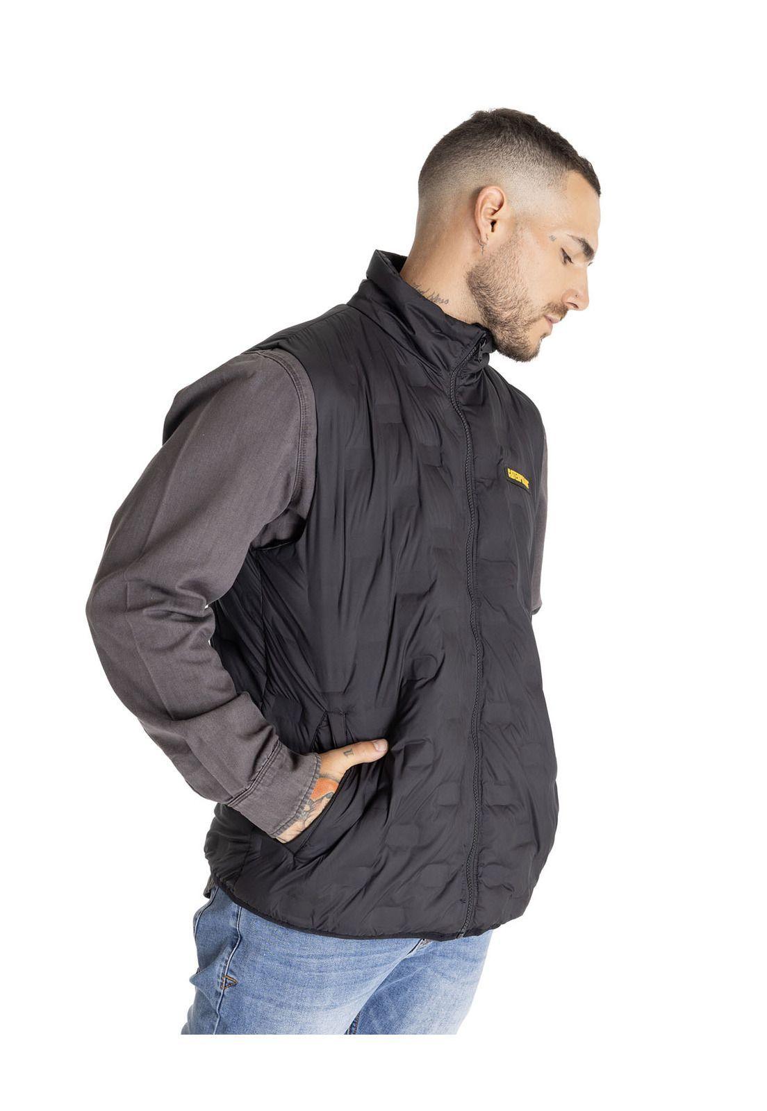 Chaqueta Sin Mangas Hombre Foundation Bonded Negro-1