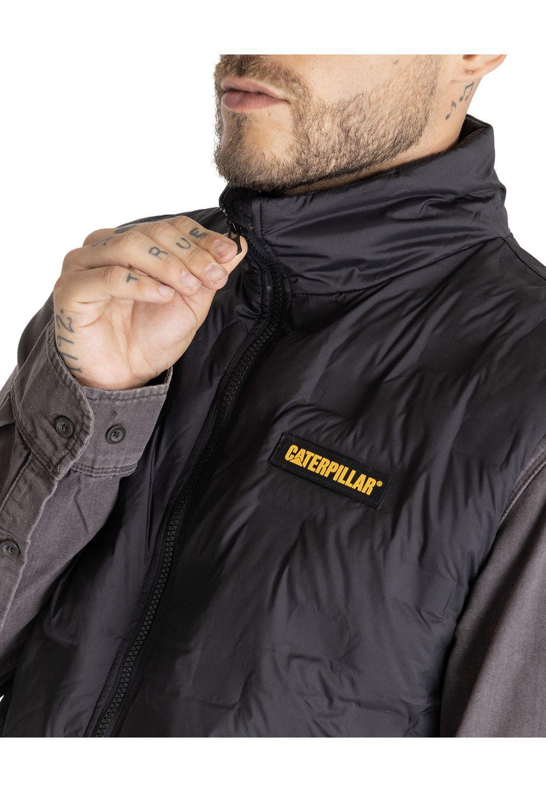 Chaqueta Sin Mangas Hombre Foundation Bonded Negro-4
