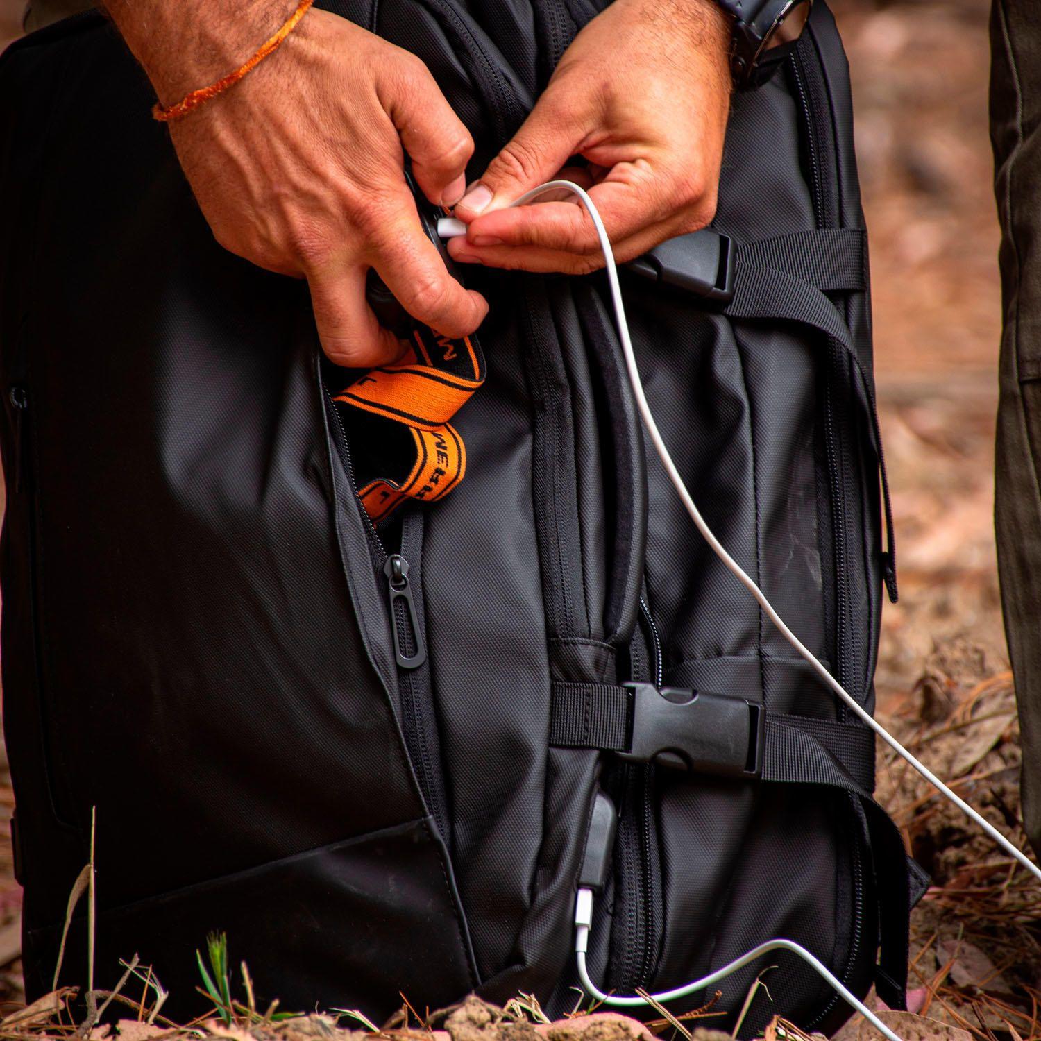 Linterna Frontal Paranal 350Lum Negro-7