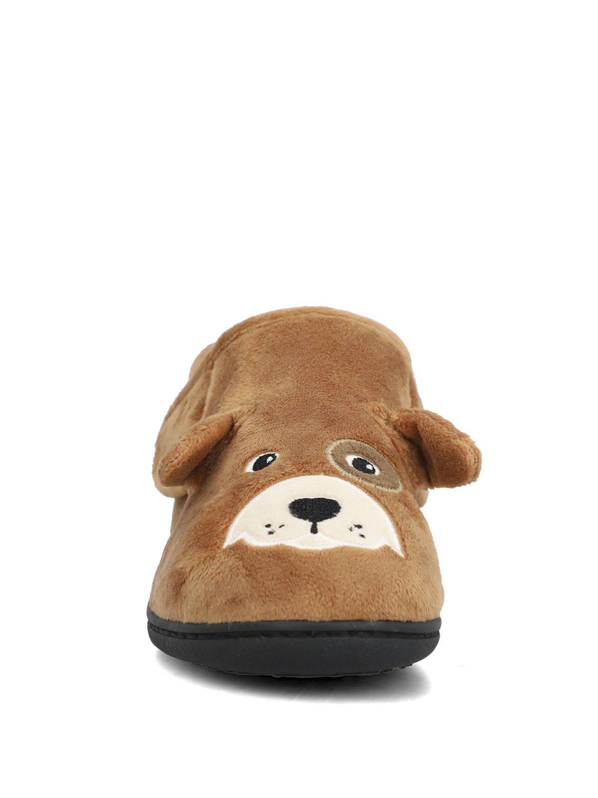 Pantufla Niño Hpk Slipper Dog Chocolate-3