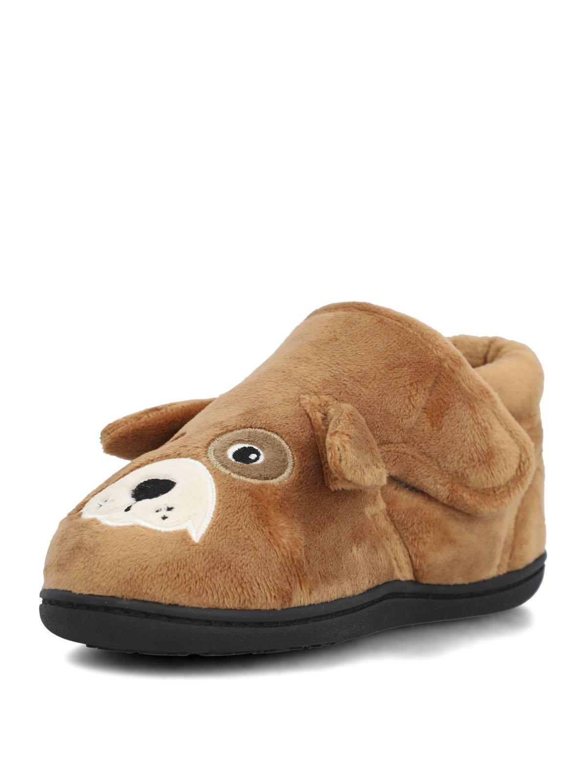 Pantufla Niño Hpk Slipper Dog Chocolate-5