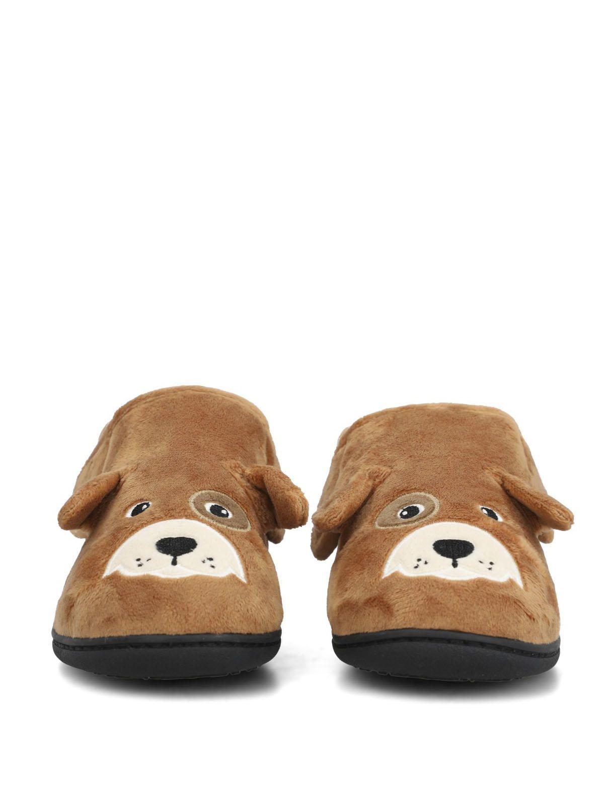 Pantufla Niño Hpk Slipper Dog Chocolate-7