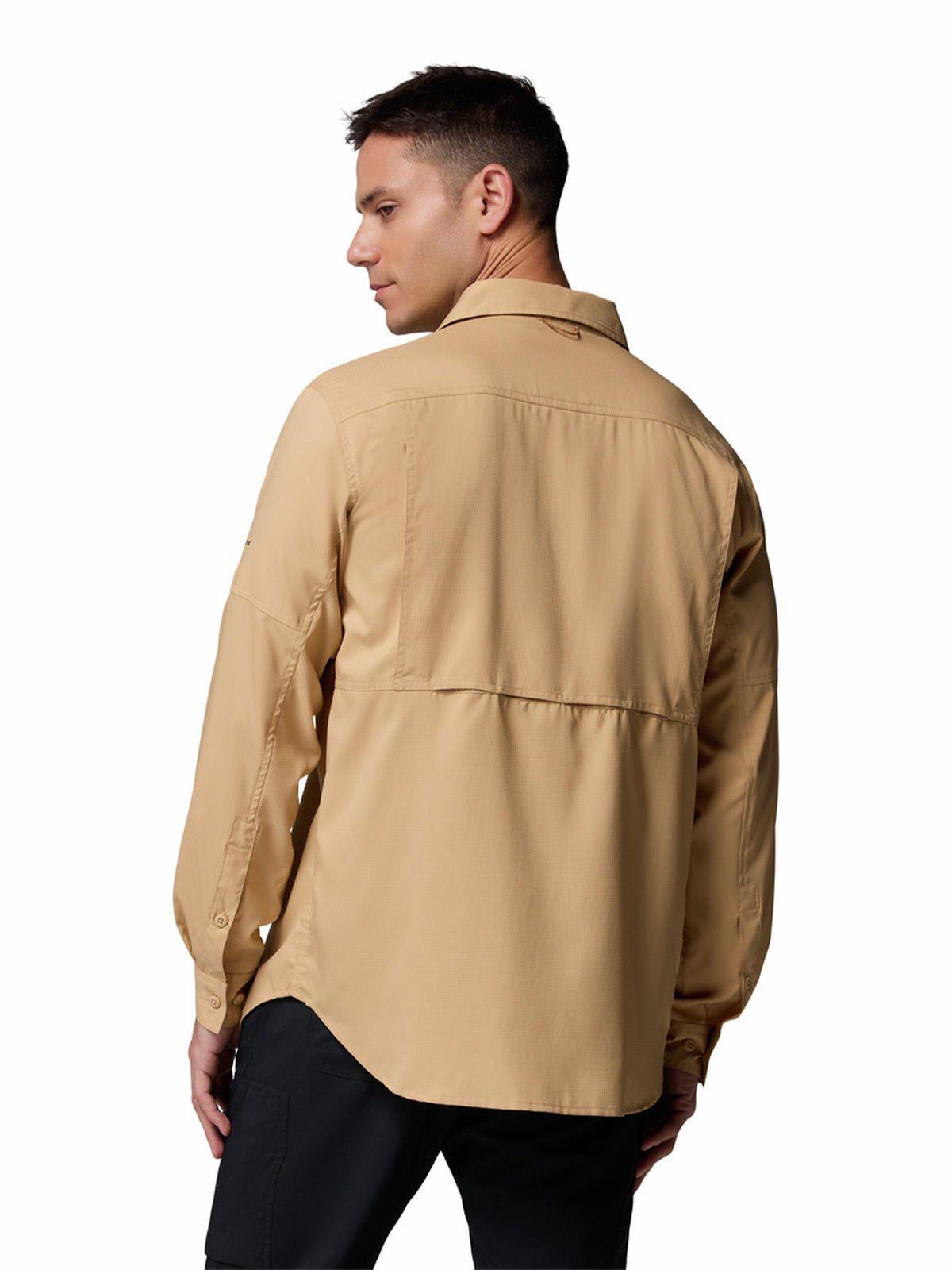 Camisa Manga Larga Hombre Silver Ridge Beige-4