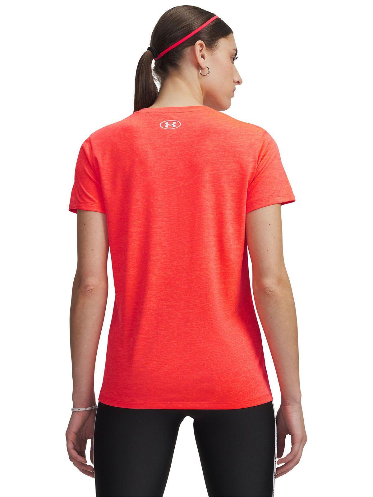 Polera M/C Mujer Tech Twist Rojo-1