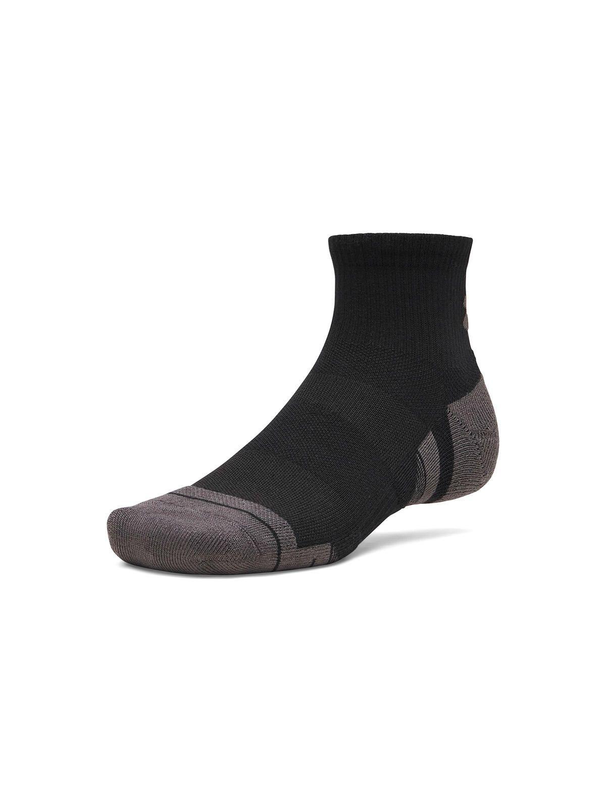 Calcetín Performance Tech Quarter negro unisex-0