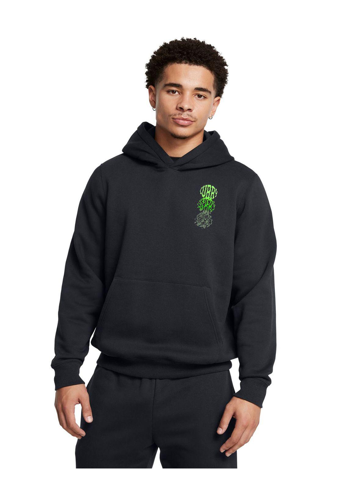 Polerón Curry Splash para hombre Negro-0