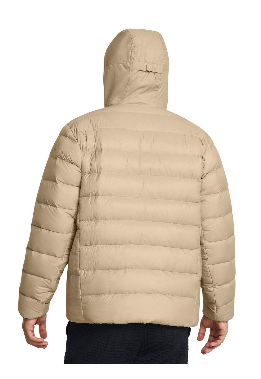 Chaqueta UA legend down para hombre CAFÉ-4