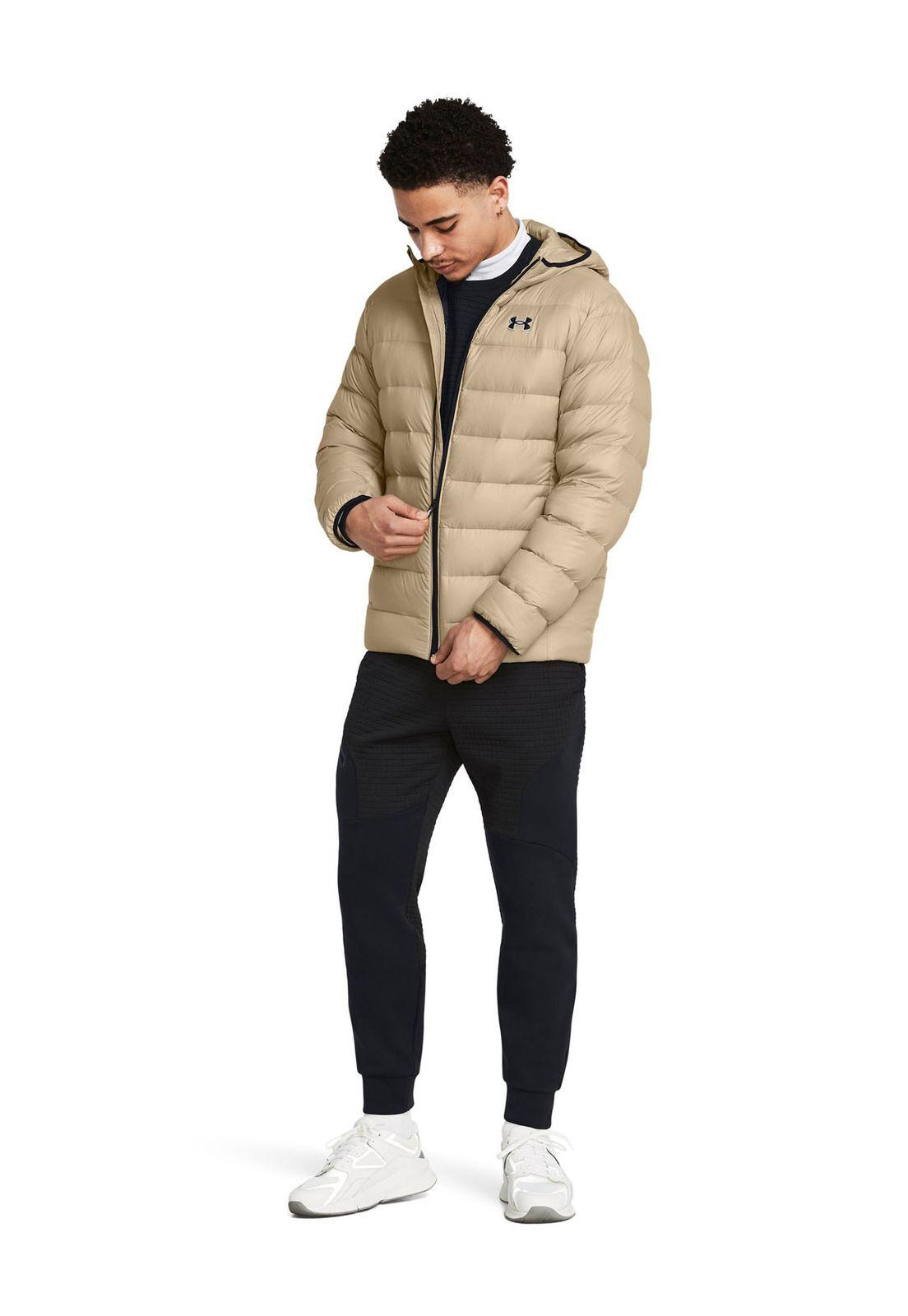 Chaqueta UA legend down para hombre CAFÉ-5
