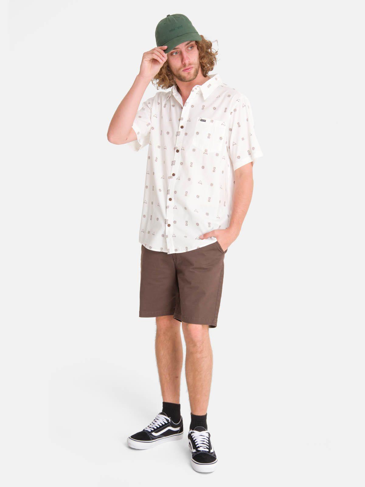 Camisa m/c Hombre Valley Blanco-3