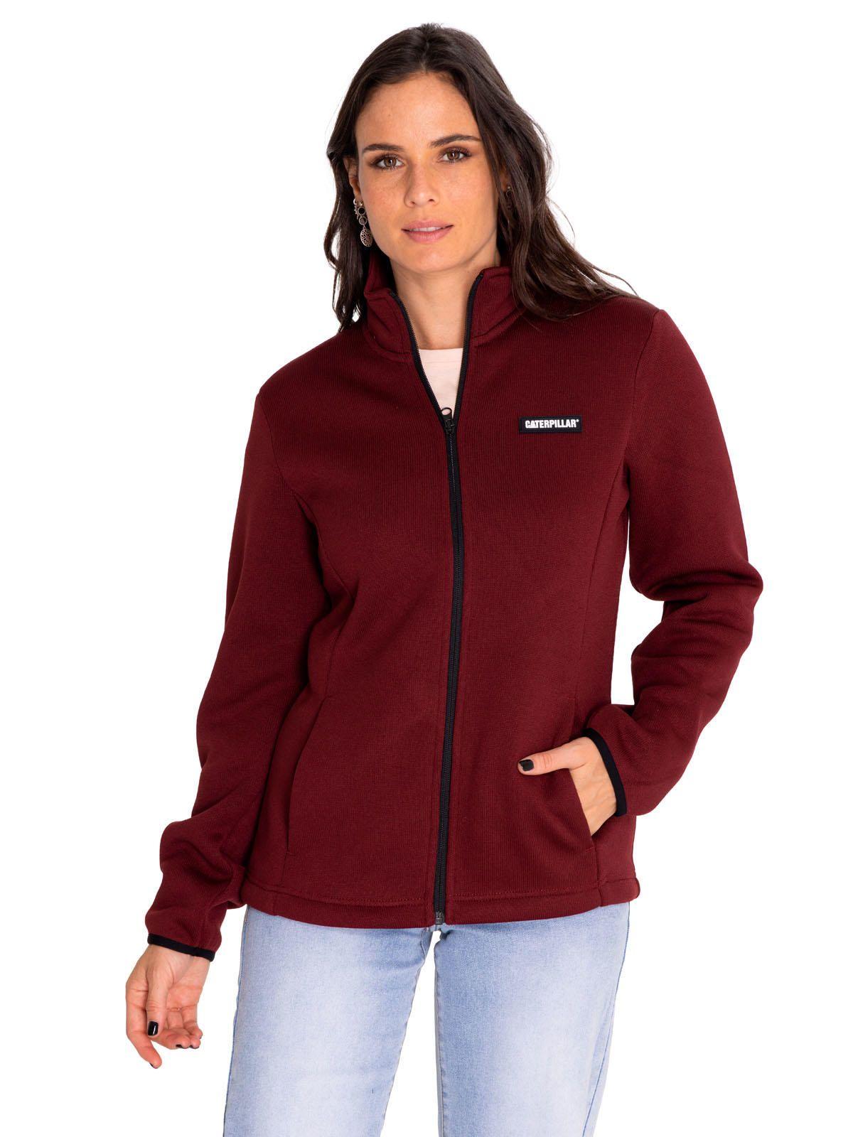 Polar Casual Mujer W Foundation Sweater Fleece Rojo-0