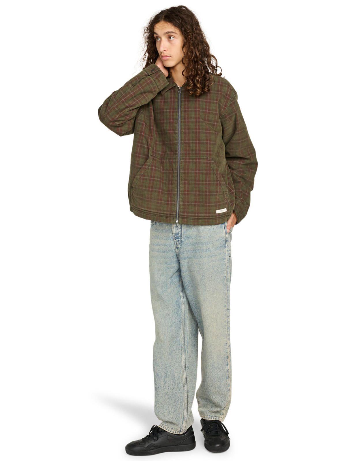 Chaqueta Hombre Corduroy garage Café-7