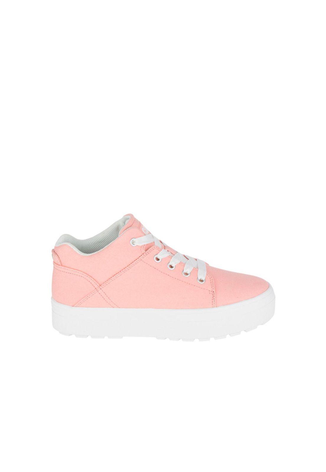 Zapatilla C/Cana Mujer Casual Getup Canvas Salmón-1