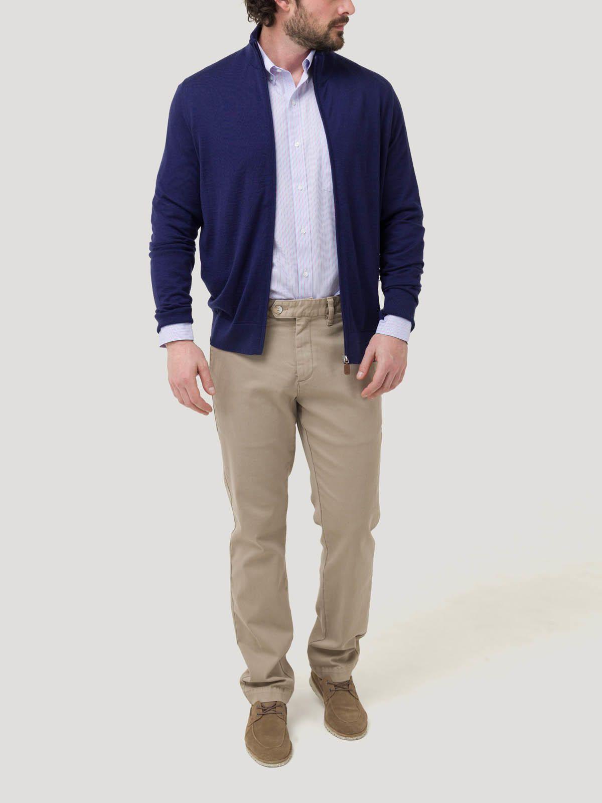 Sweater Cashmere Hombre Amalfi Azul-7