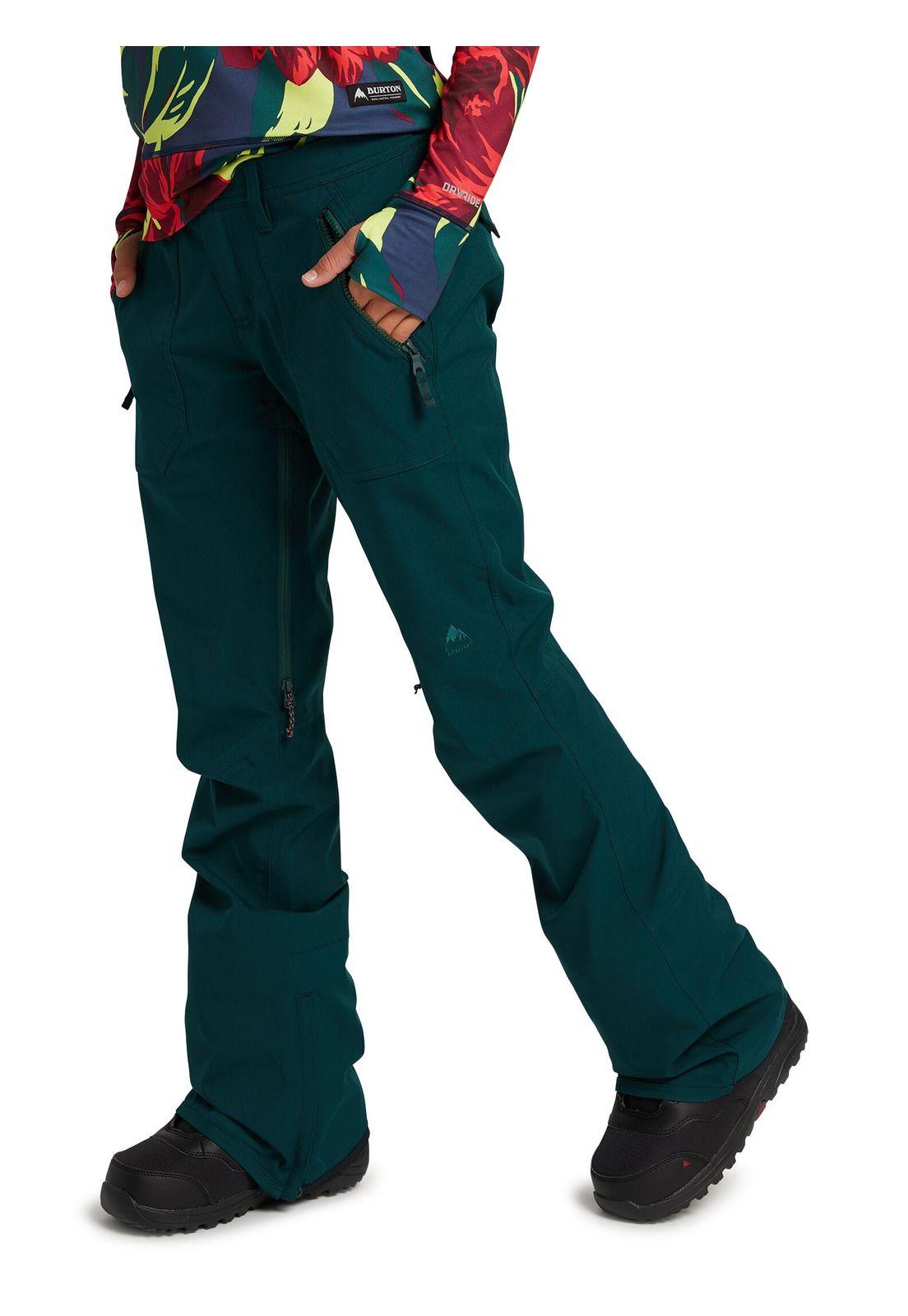 Pantalon De Nieve Vida Mujer Verde Burton-1