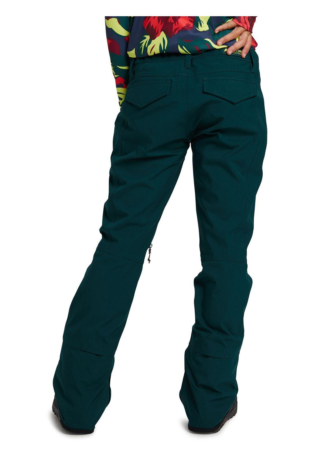 Pantalon De Nieve Vida Mujer Verde Burton-2