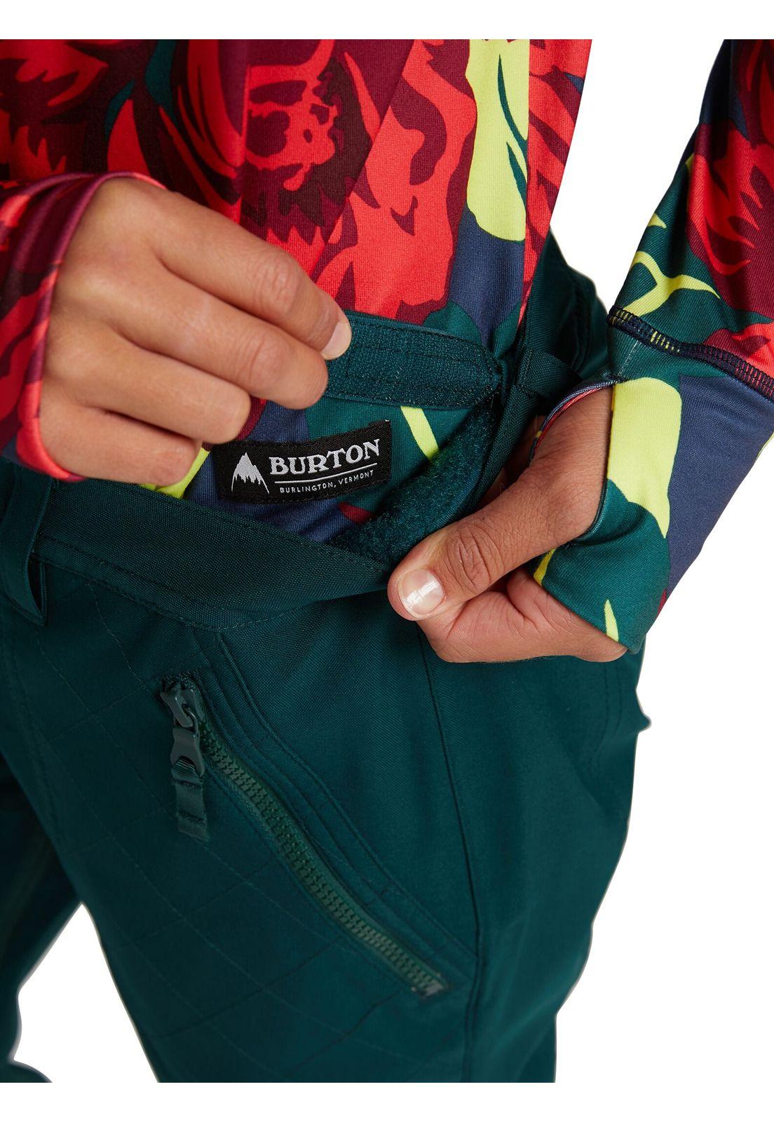 Pantalon De Nieve Vida Mujer Verde Burton-3