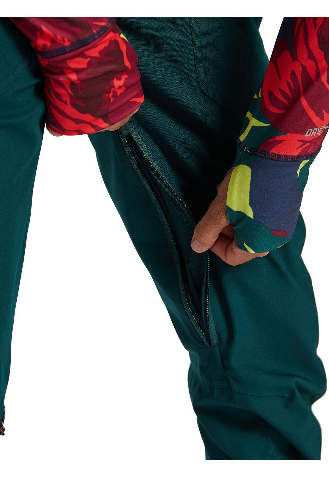 Pantalon De Nieve Vida Mujer Verde Burton-5