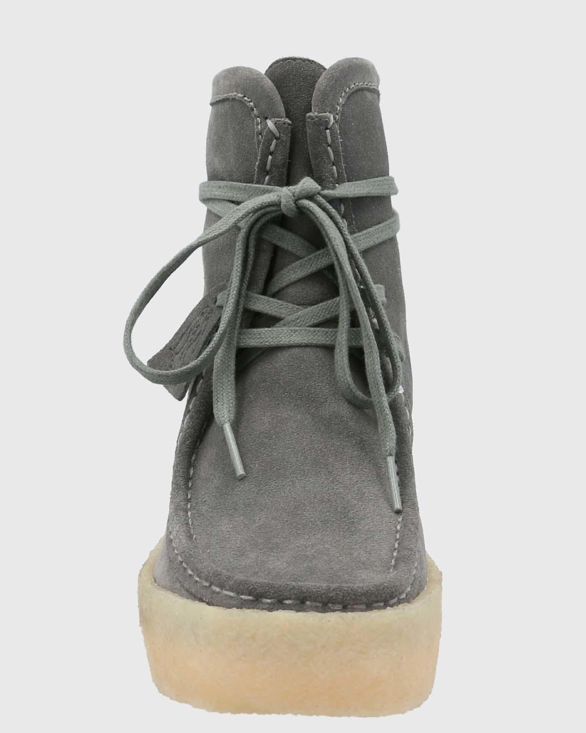 Bota Cuero Mujer Recife Gris-3