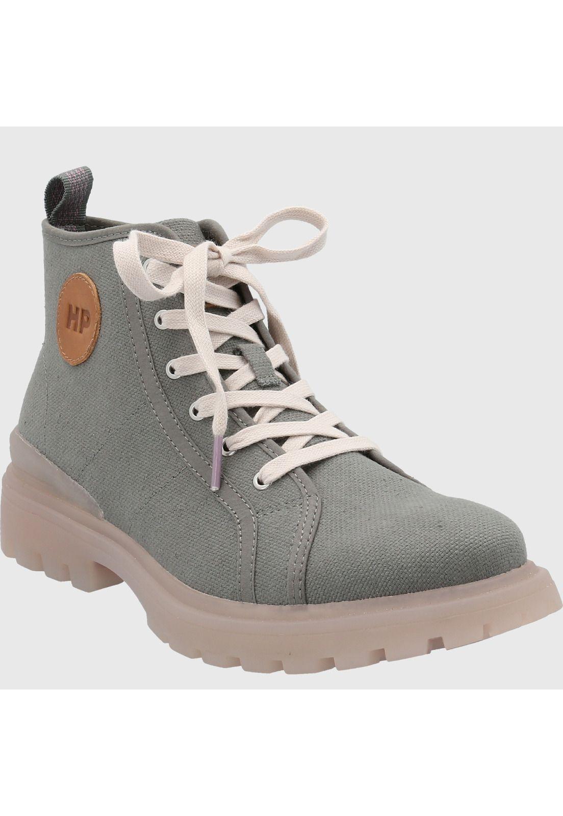 Botín Mujer Wild Gris-0
