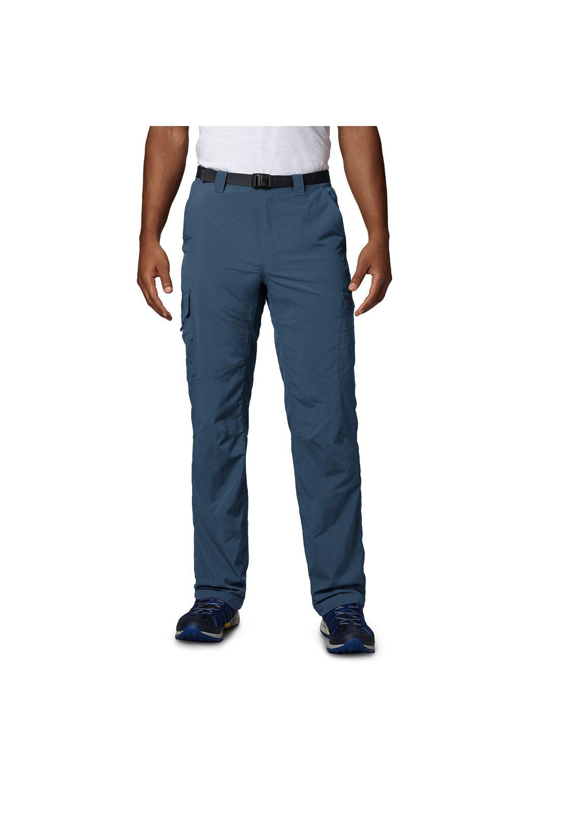 Pantalón Silver Ridge Cargo 3 Azul Hombre-0