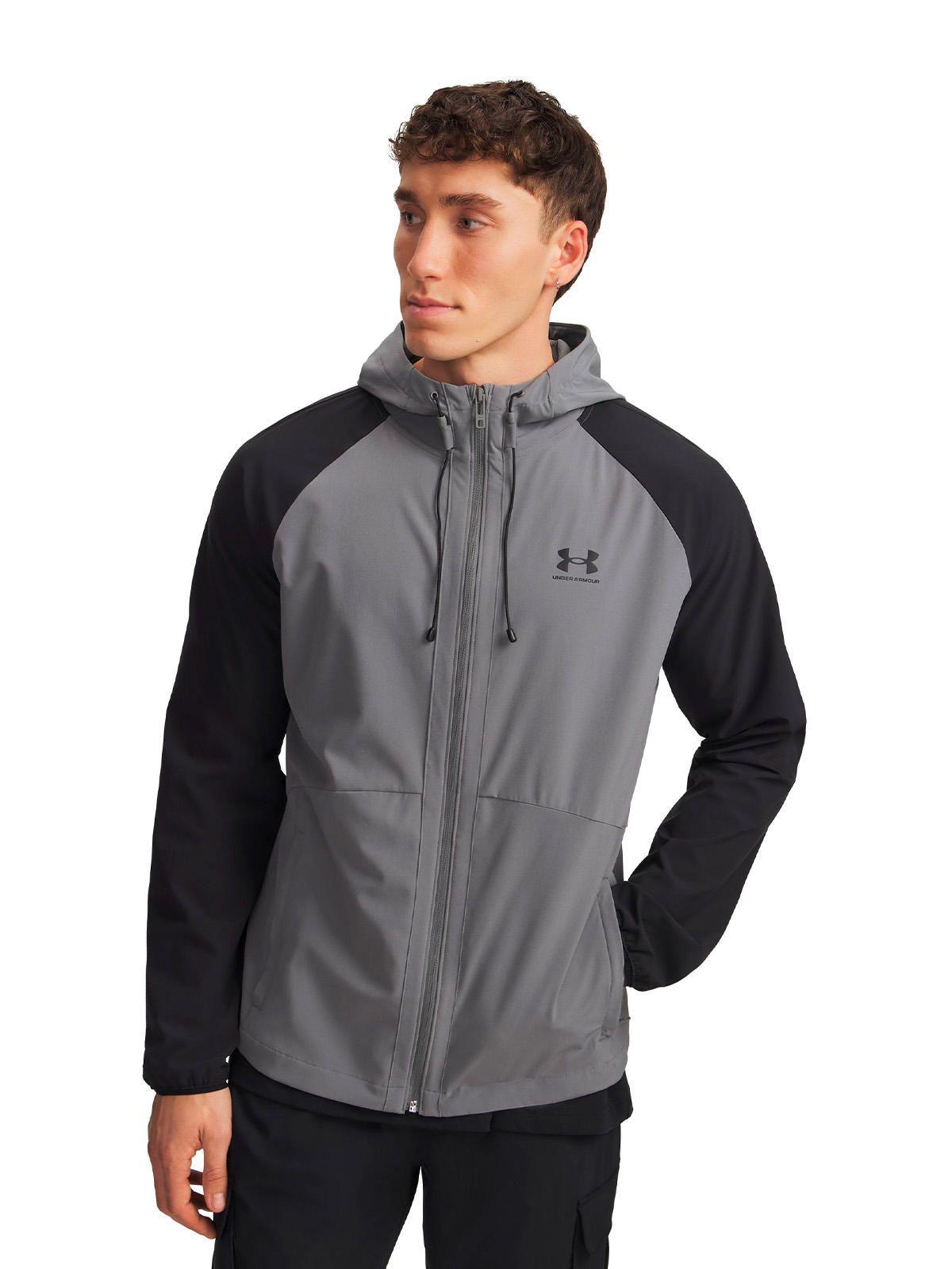 Chaqueta UA Stretch Woven Verde Hombre-0