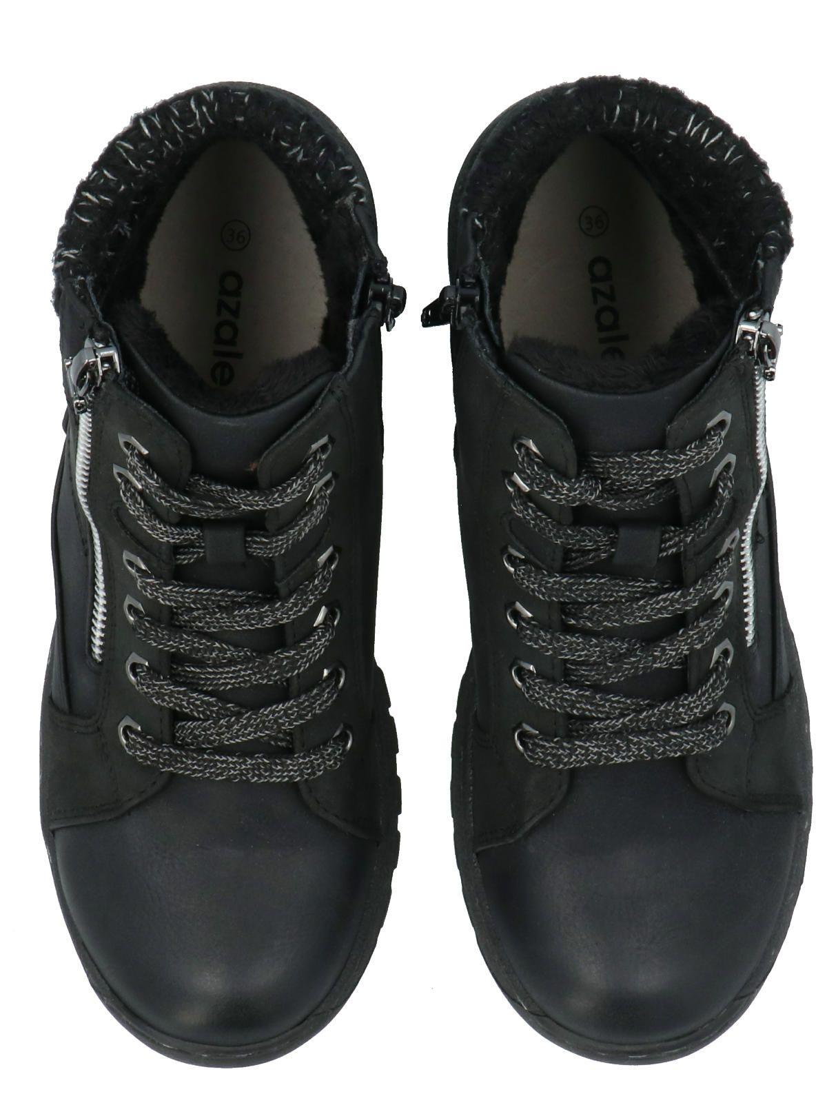 Botín Mujer Monica Negro-7