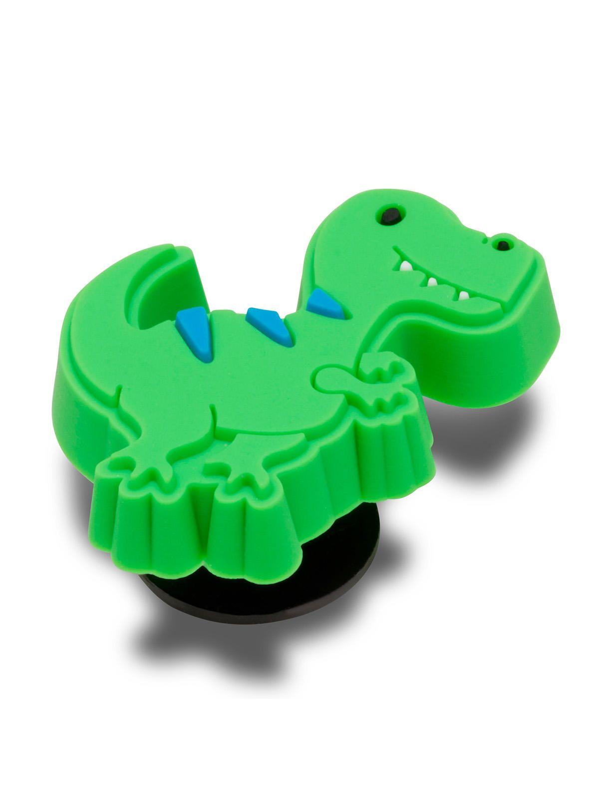 Jibbitz Crocs Dinosaurio Rex Verde-2