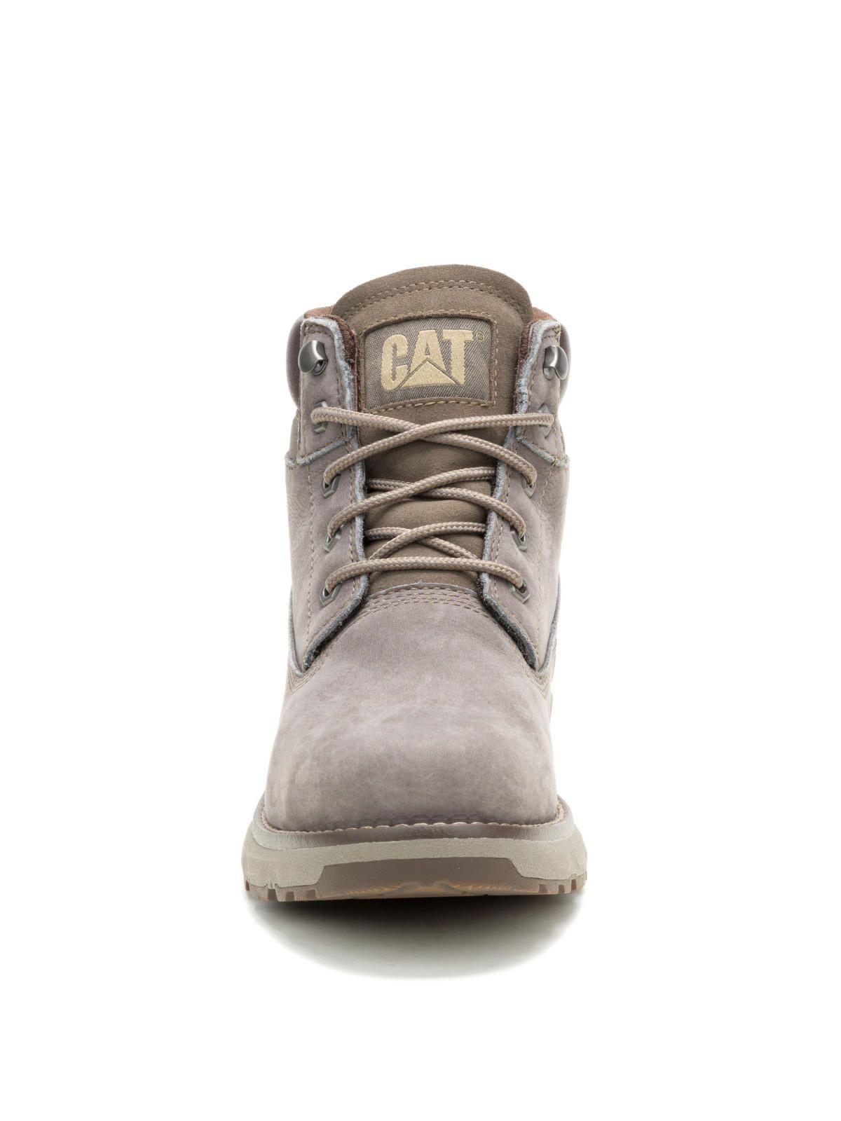 Botín de Cuero Pursue Hombre Gris-4