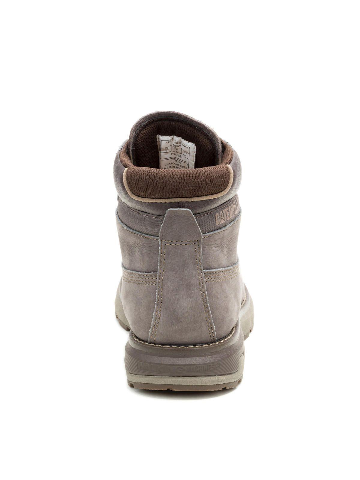 Botín de Cuero Pursue Hombre Gris-5