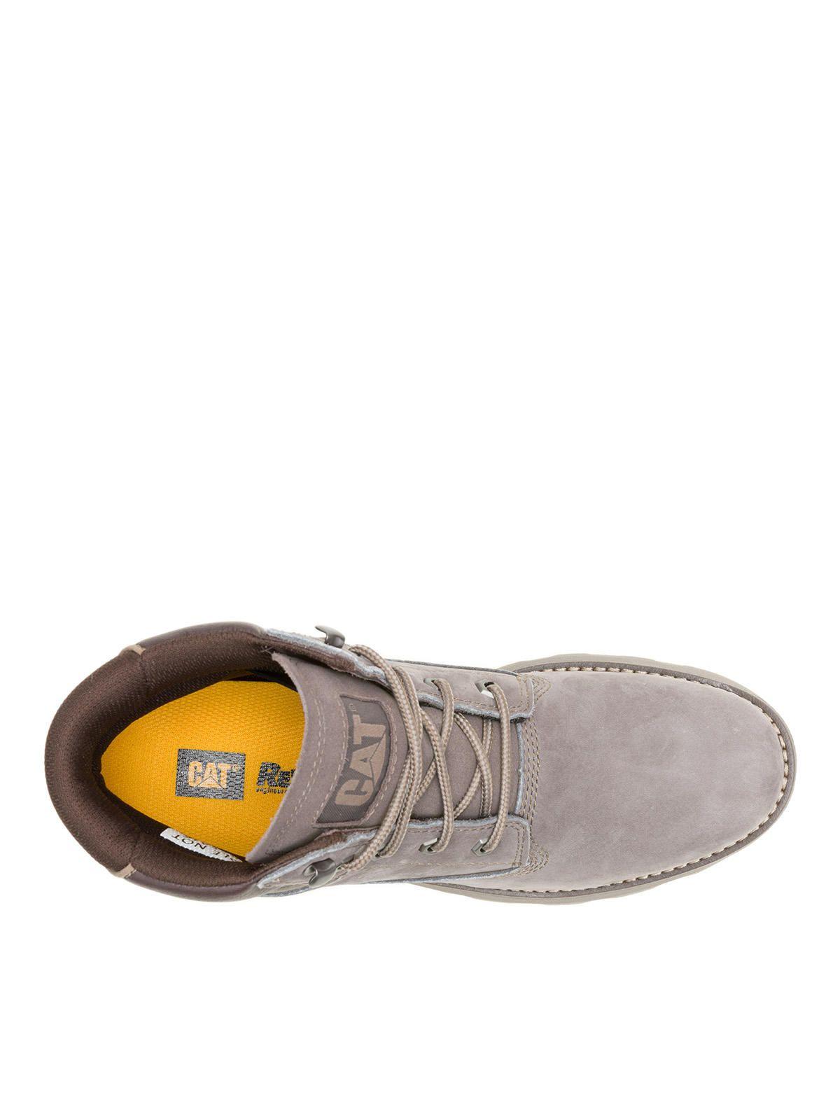 Botín de Cuero Pursue Hombre Gris-6