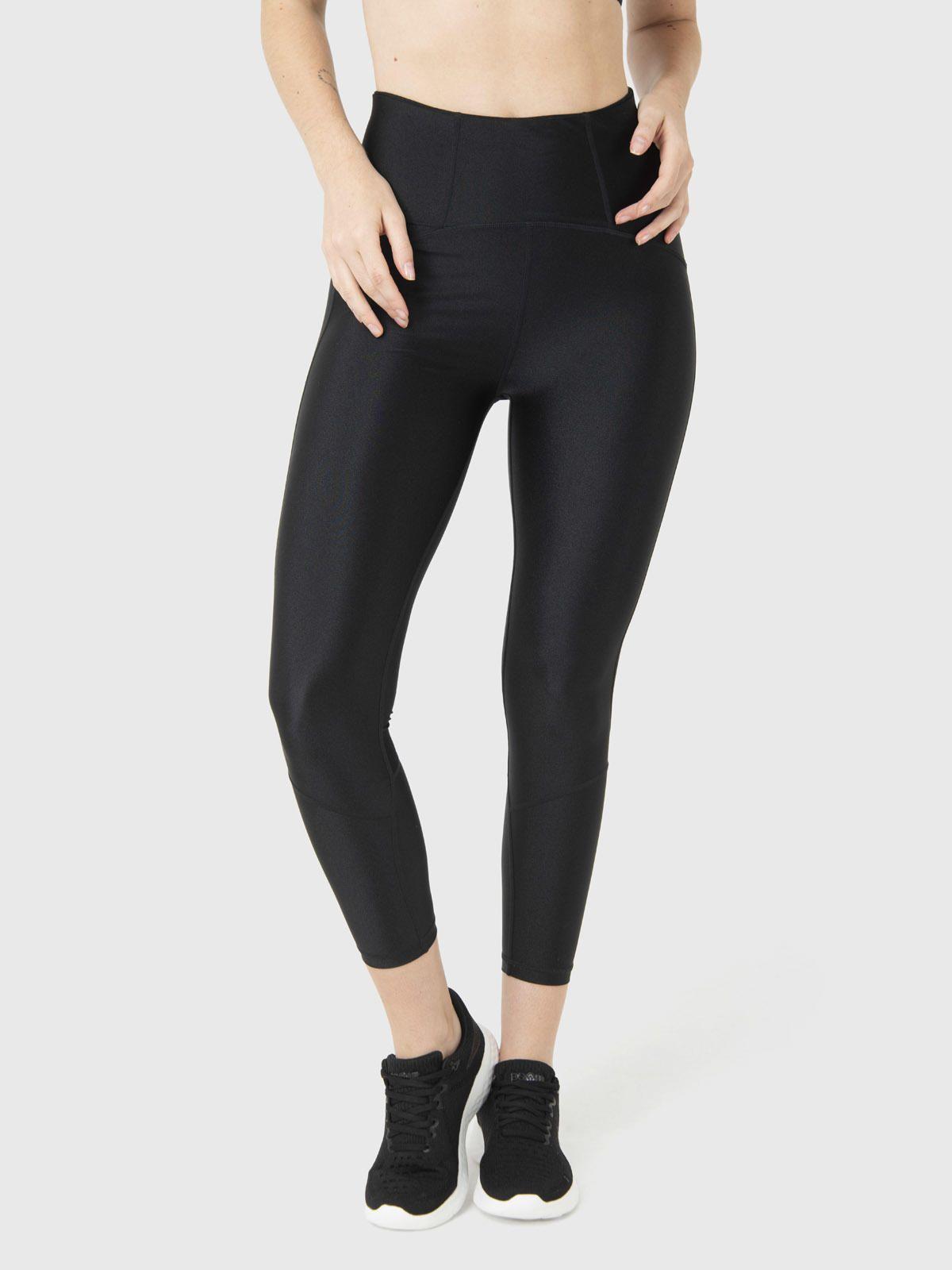 Calza Deportiva Mujer Shimmer Ankle Legg Negro-3