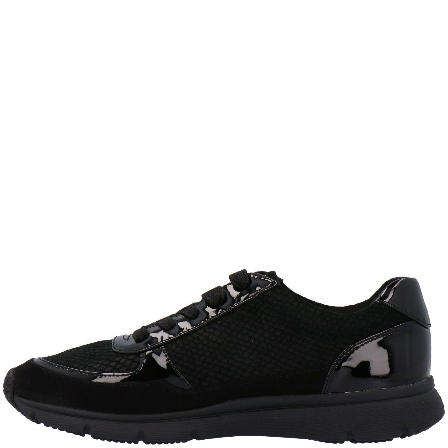 Zapatilla Mujer Cuero Lovit Negro-4