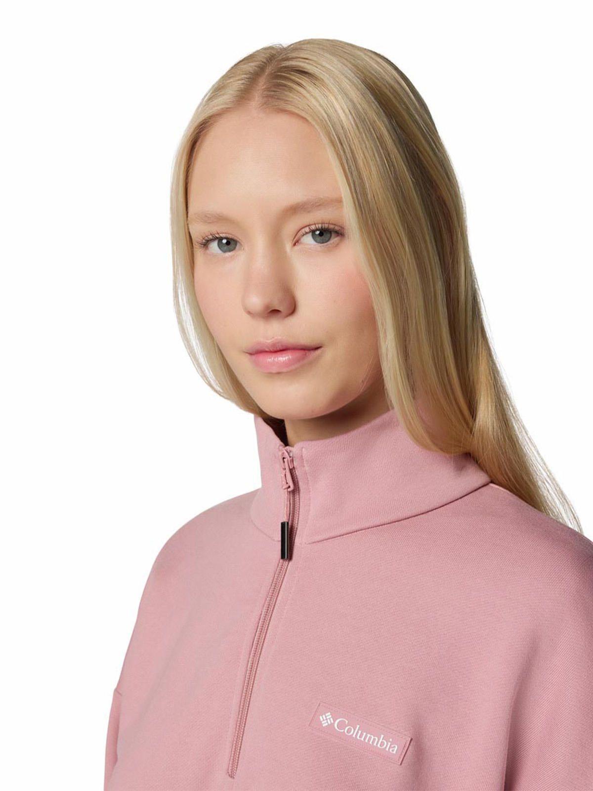 Polerón Mujer Marble Canyon Quart Rosado-3