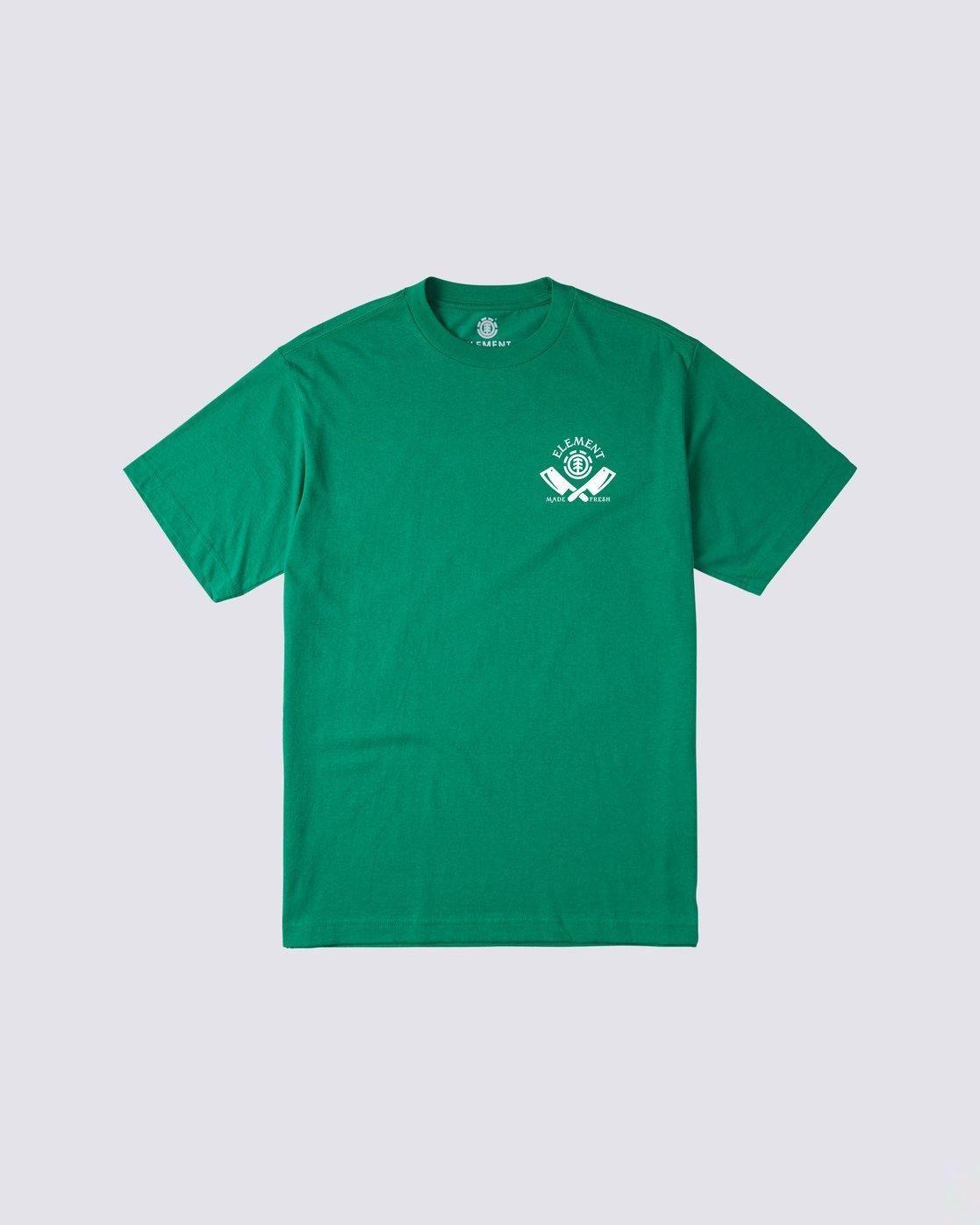Polera M/C Loxley Ss Verde Hombre Element-0