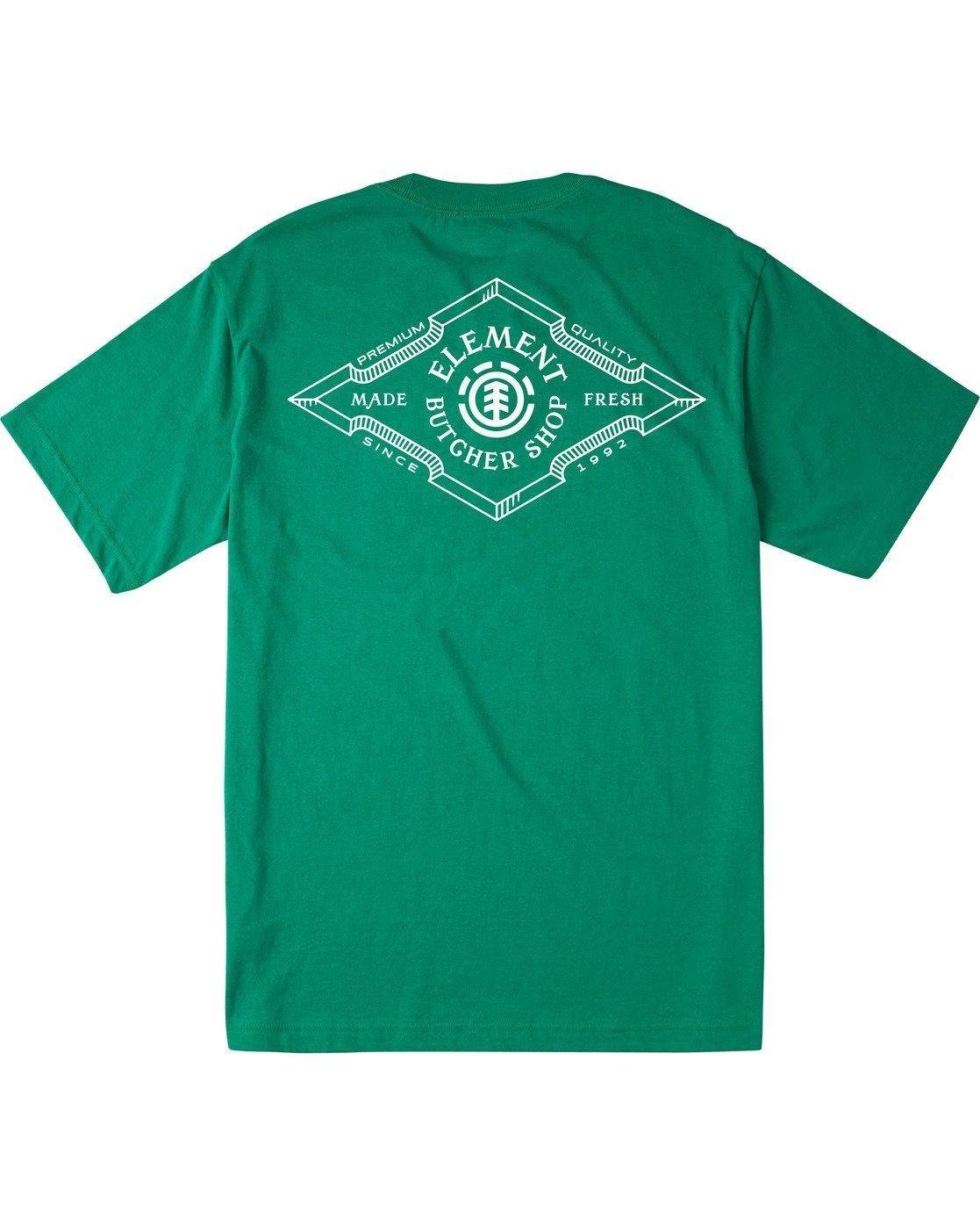 Polera M/C Loxley Ss Verde Hombre Element-1