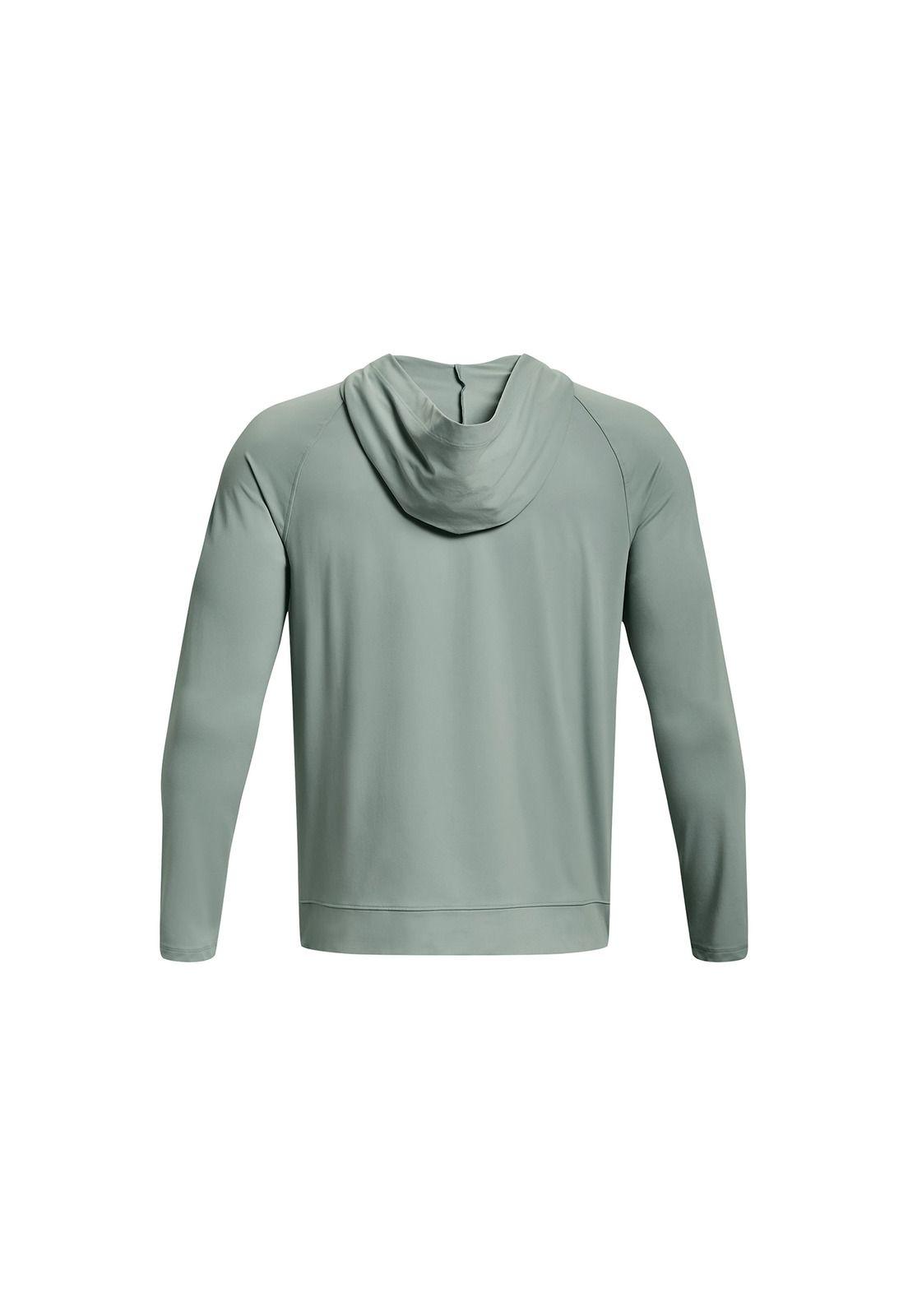 Polerón UA Meridian Full ZIP hombre Gris-1