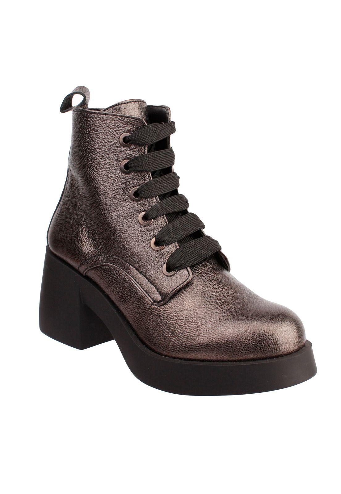 Botin Mujer Cameron Gris-0