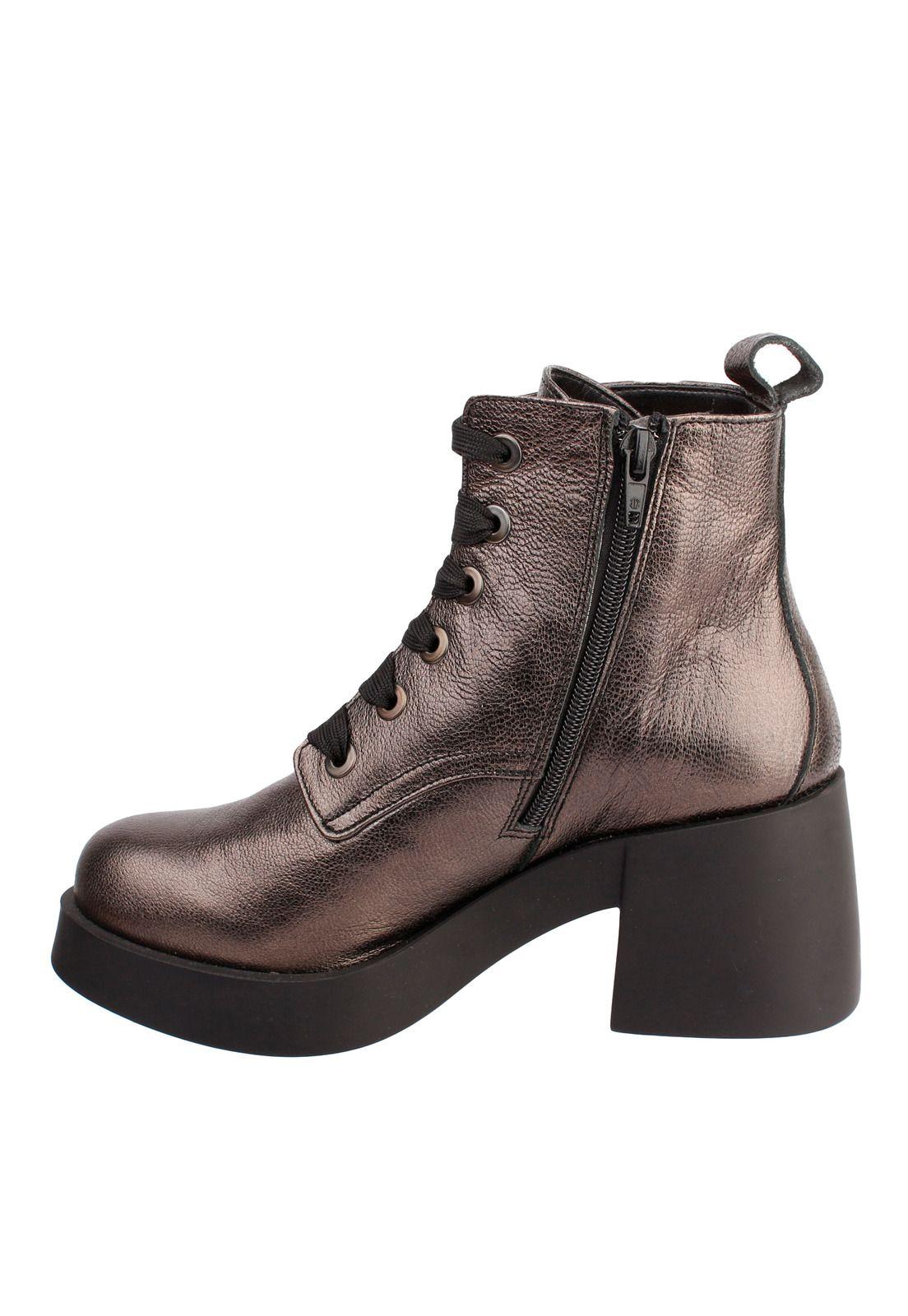 Botin Mujer Cameron Gris-3