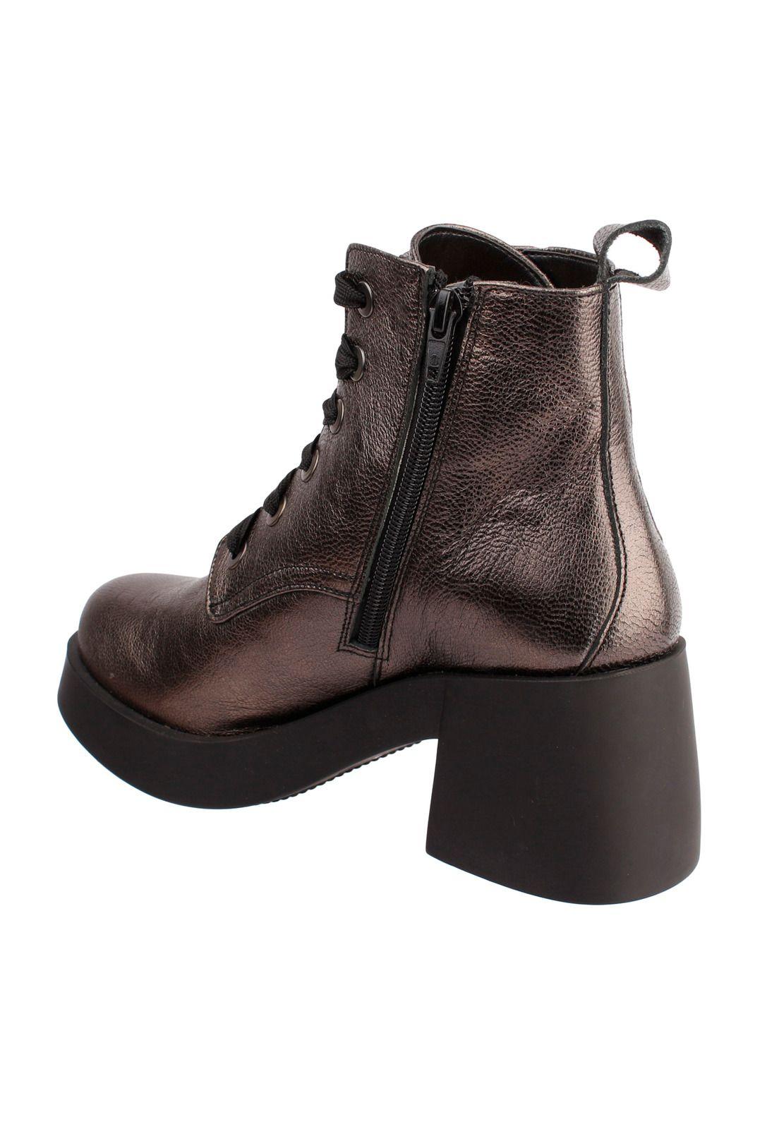 Botin Mujer Cameron Gris-4