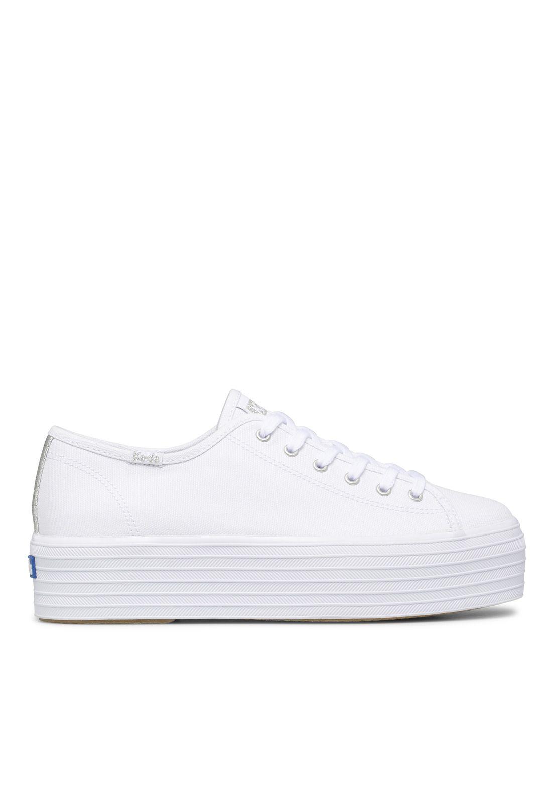 Zapatilla Mujer Triple Up Canvas Blanco -0