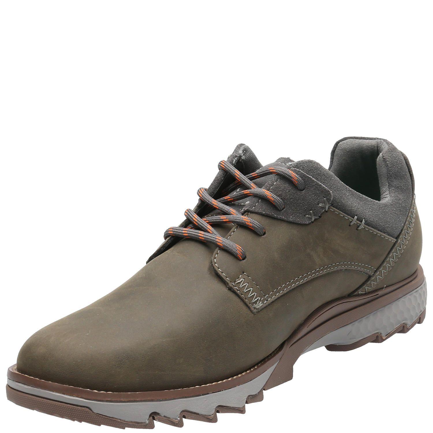 Zapato Cuero Hombre Banff Gris Oscuro-4