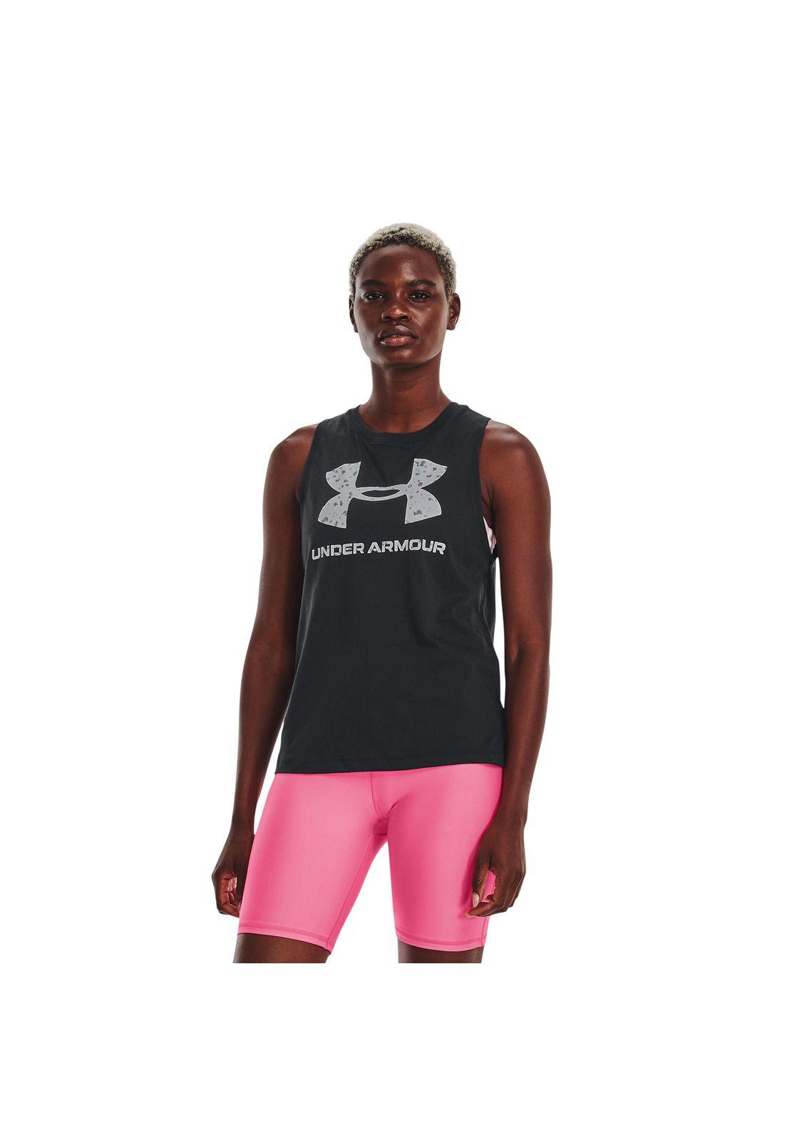 Polera S/M Mujer Live Sport Tank Negro-2