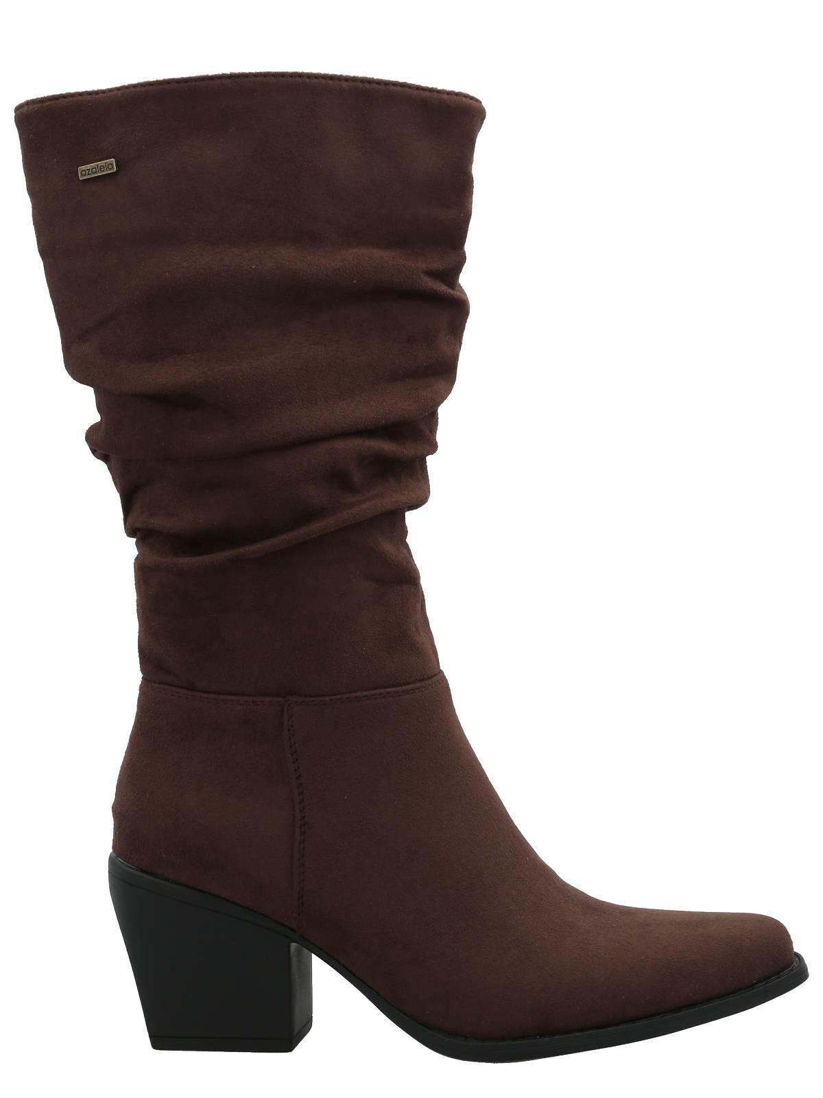 Bota Rodez Mujer Café Azaleia | Paris.cl