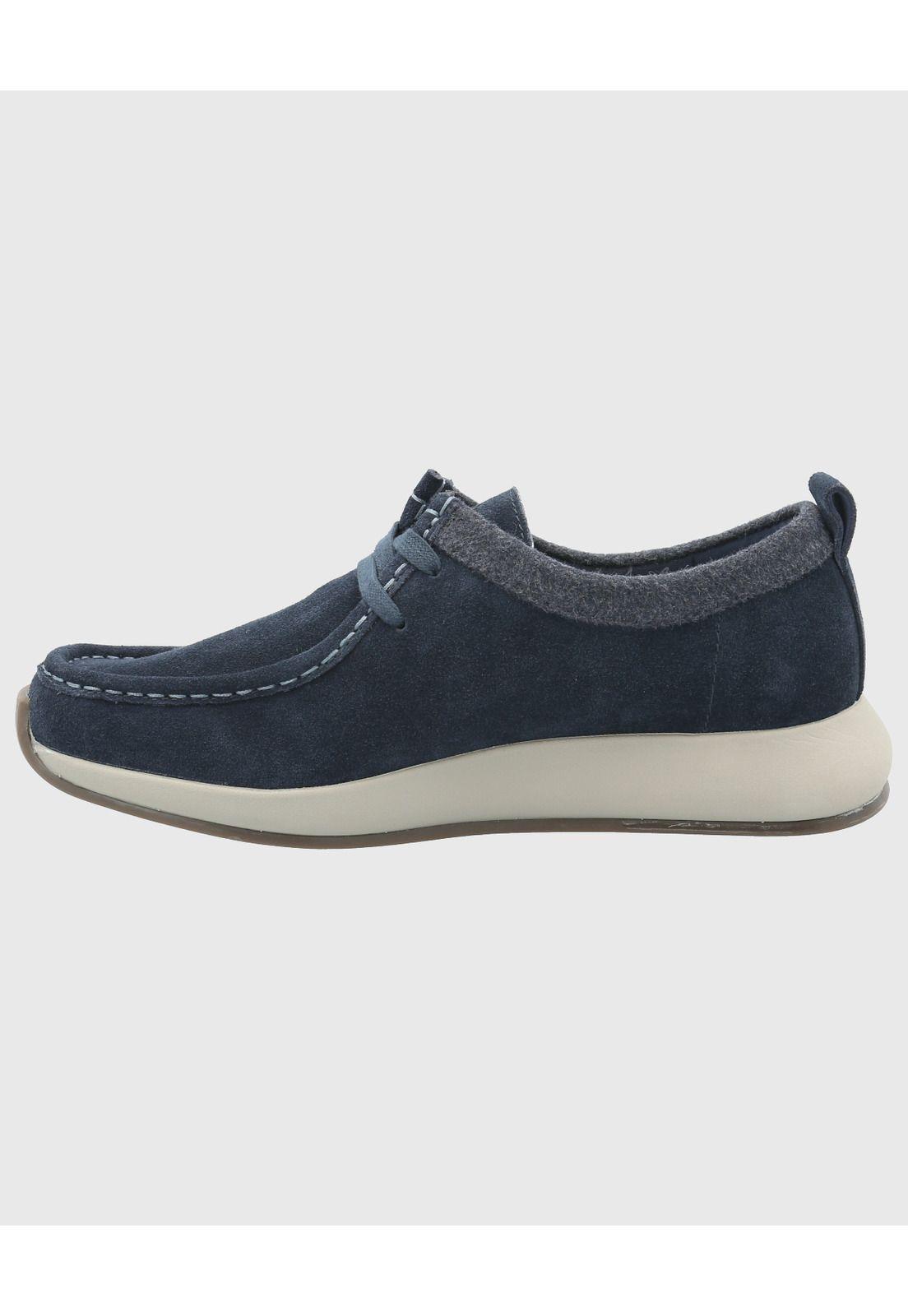 Zapato Cuero Hombre Icon Azul-5