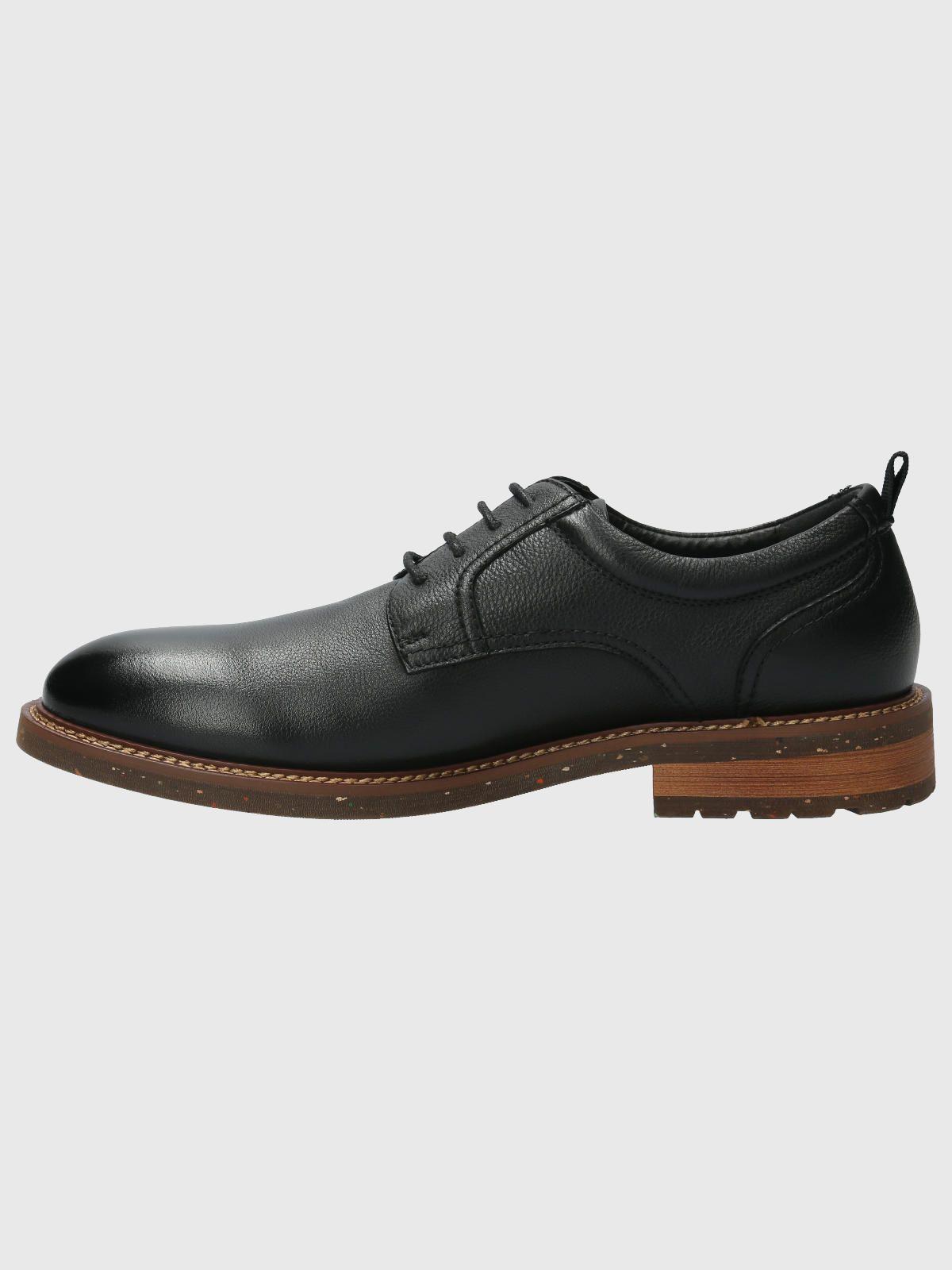 Zapato Cuero Hombre Hinton Negro-5