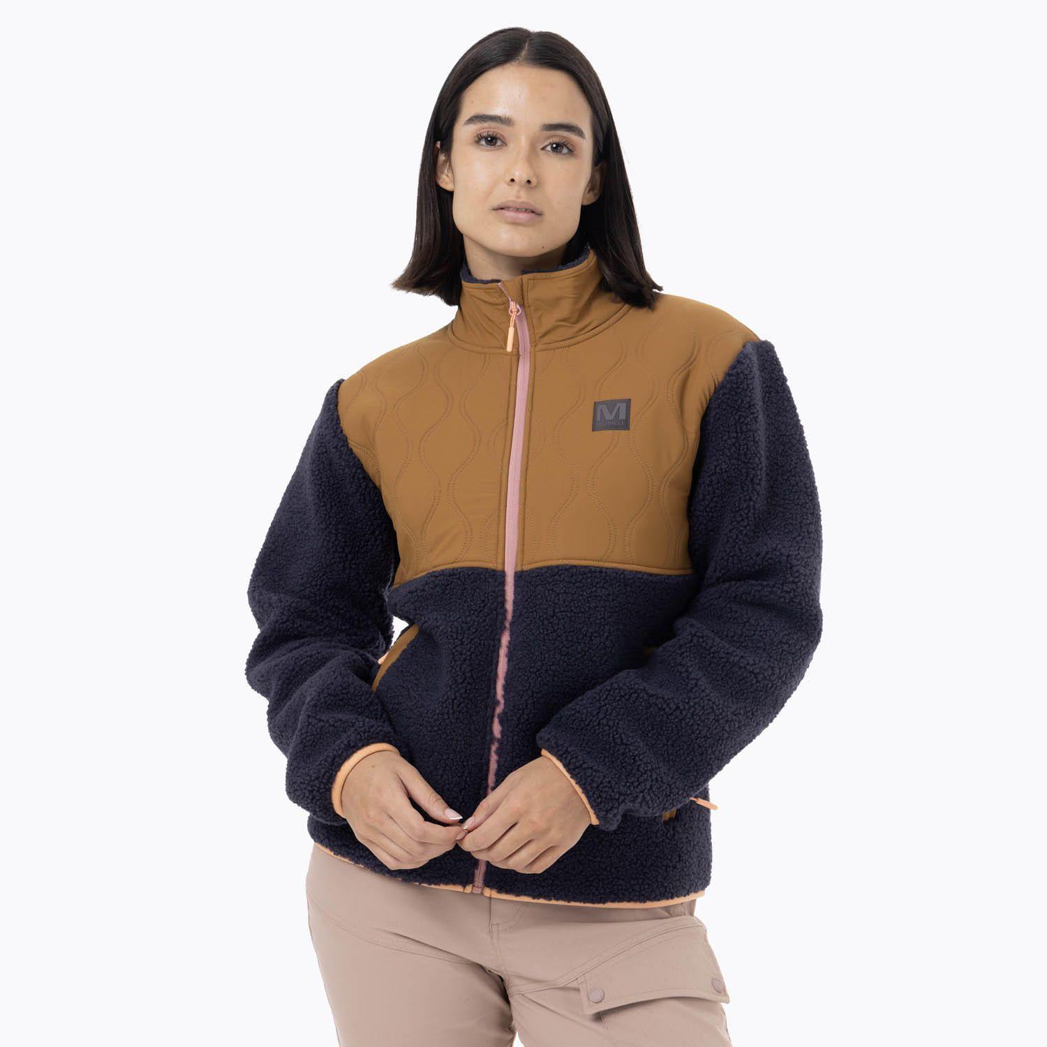 Polar Mujer Nordic Sherpa Azul-3