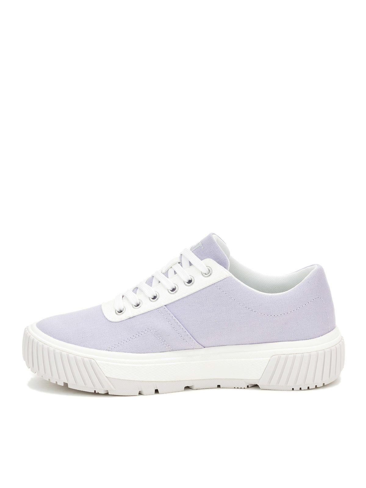 Zapatilla Amp Canvas Mujer Lila-3