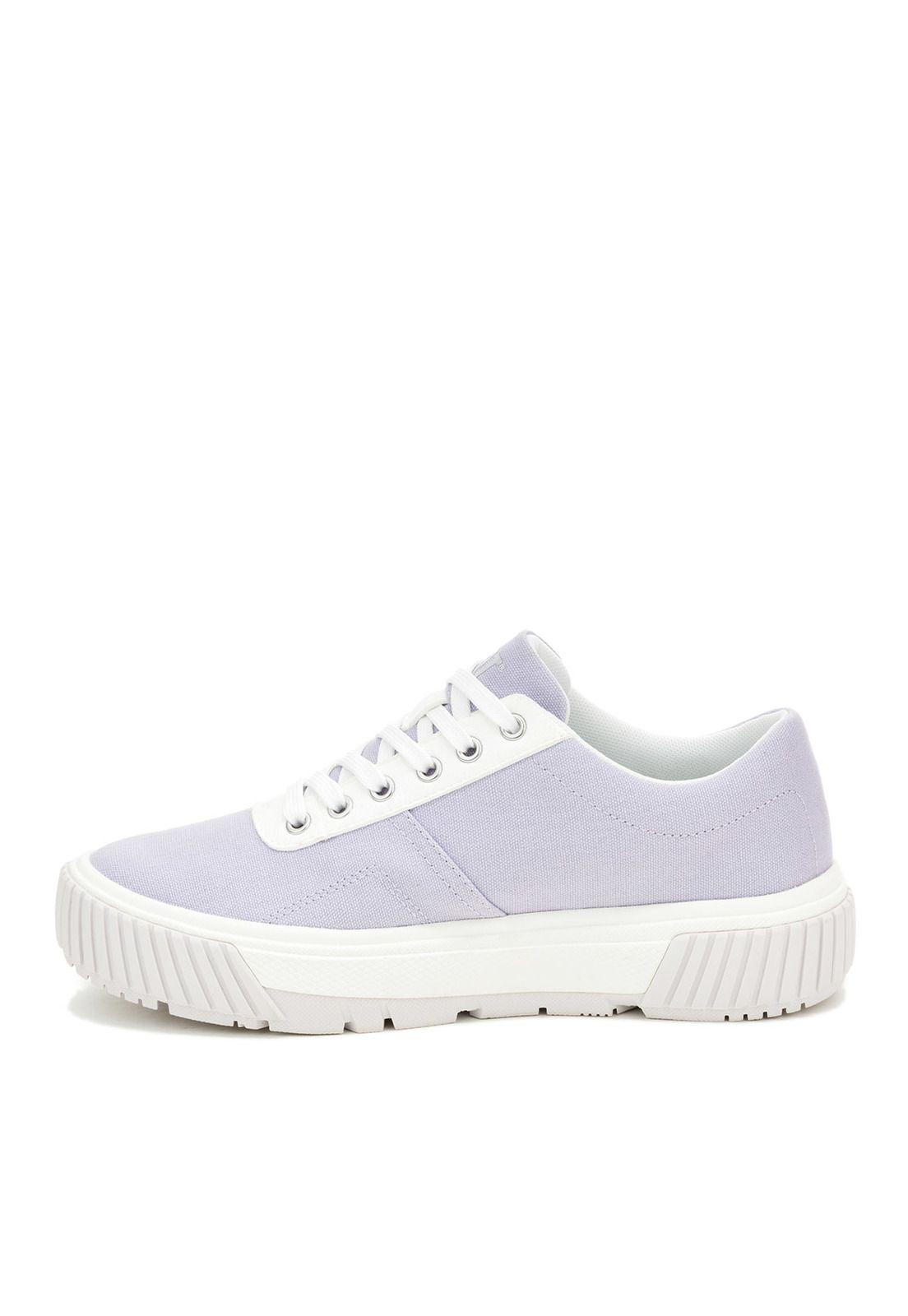 Zapatilla Amp Canvas Mujer Lila-3