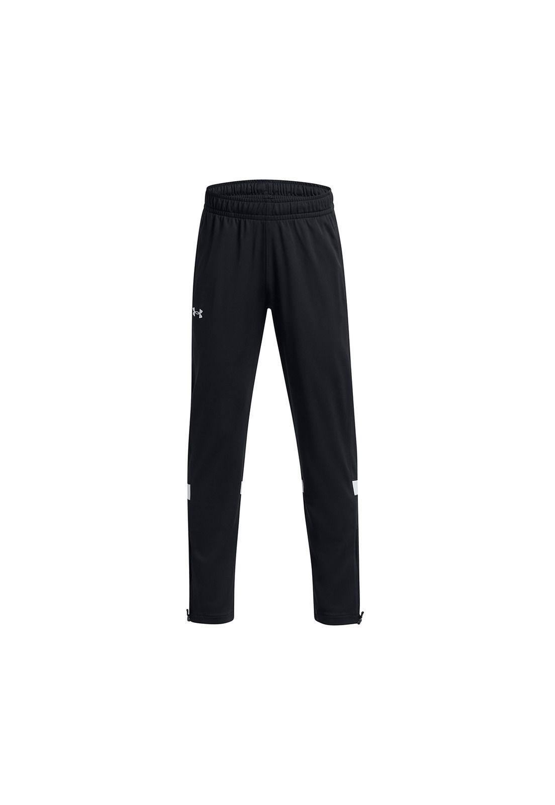 Pantalónes UA Knit Warm Up para Niño Negro-0