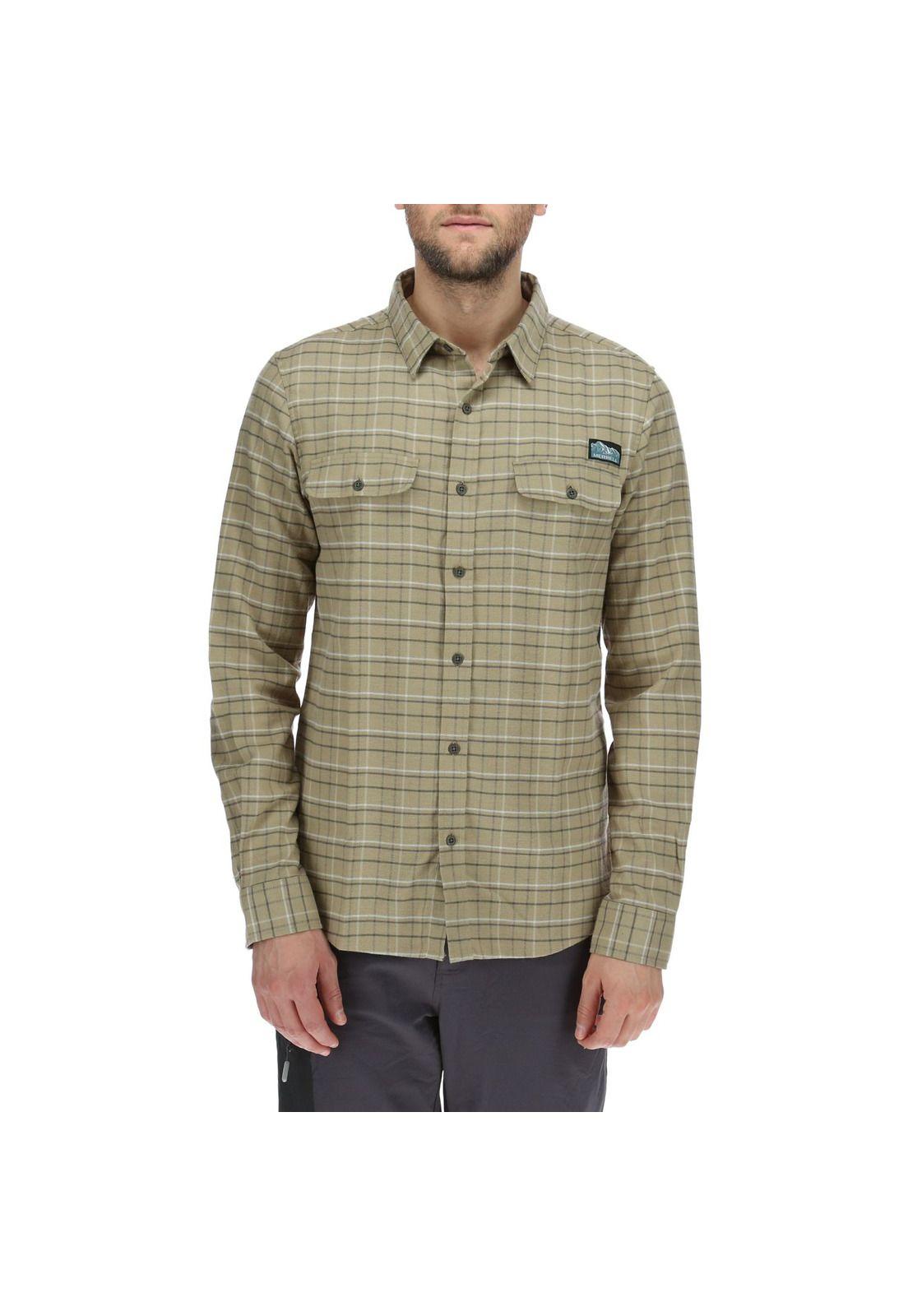 Camisa Hombre M/L Lifestyle Long Sleeve Shirt Arena-0